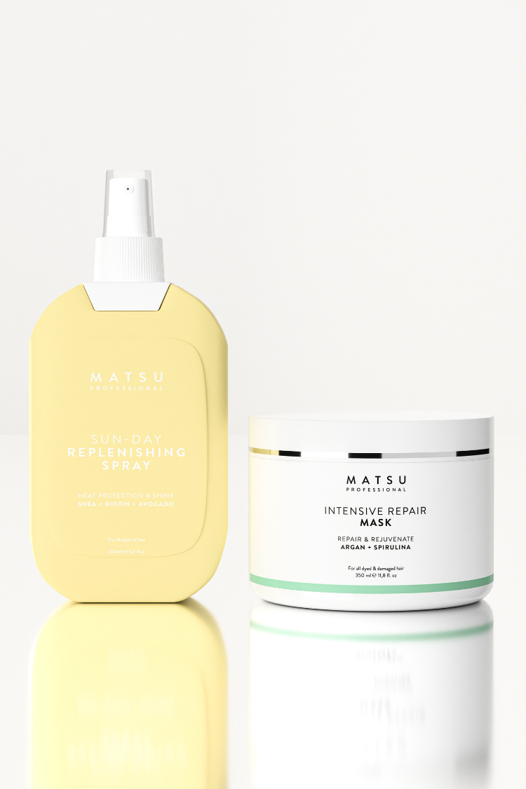 Isı Koruyucu ve Yoğun Onarıcı Saç Bakım Seti