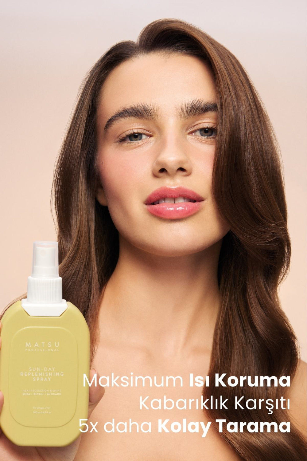 Matsu-Isı Ve Güneş Koruyucu Üçlü Saç Bakım Seti-Saç Bakım Seti-2-Milagron.com