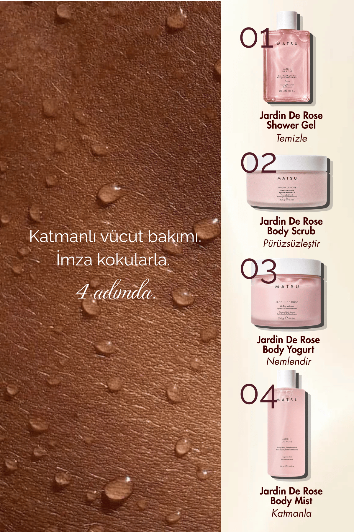 Jardin De Rose Güllü Aromatik Duş Jeli