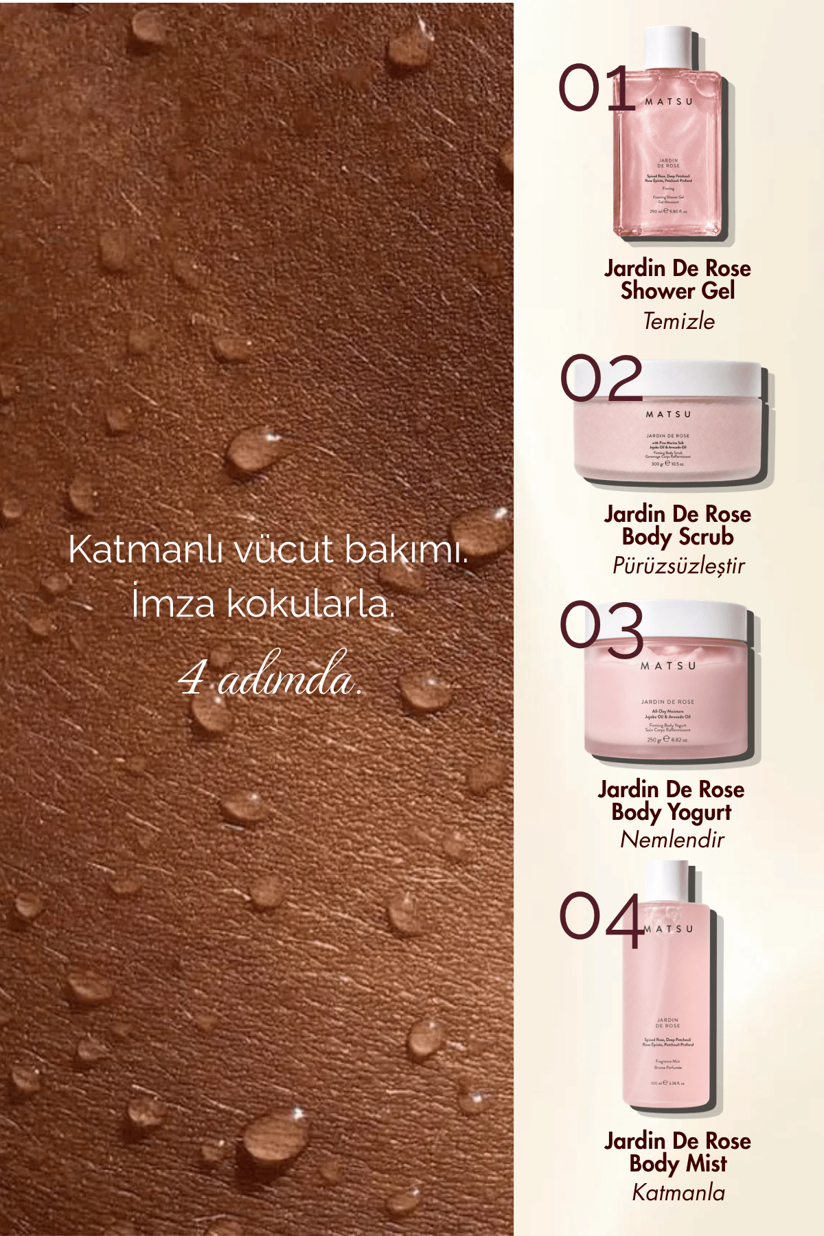 Jardin De Rose Sıkılaştırıcı Vücut Nemlendirici