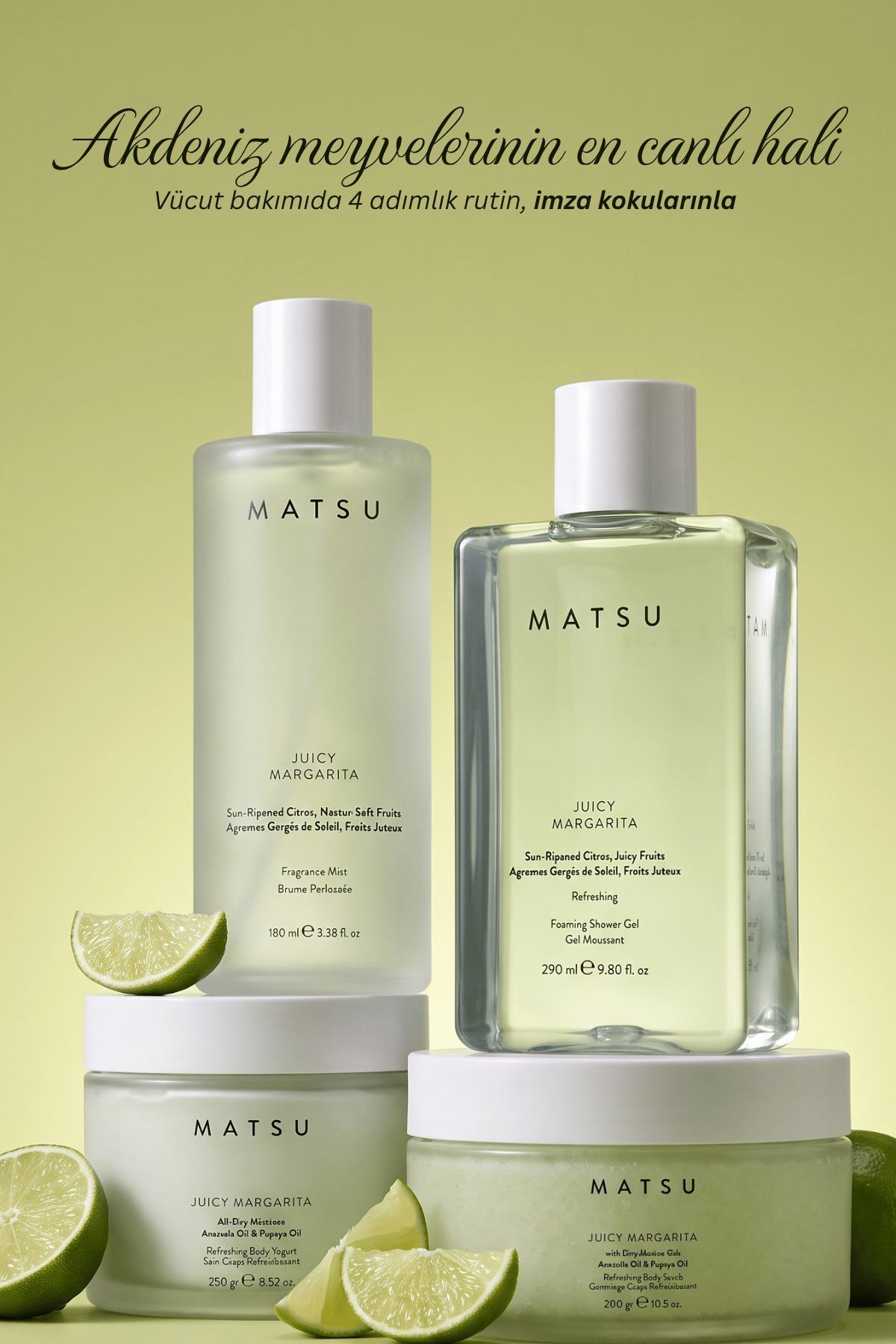 Juicy Margarita Ferahlatıcı Vücut Nemlendirici