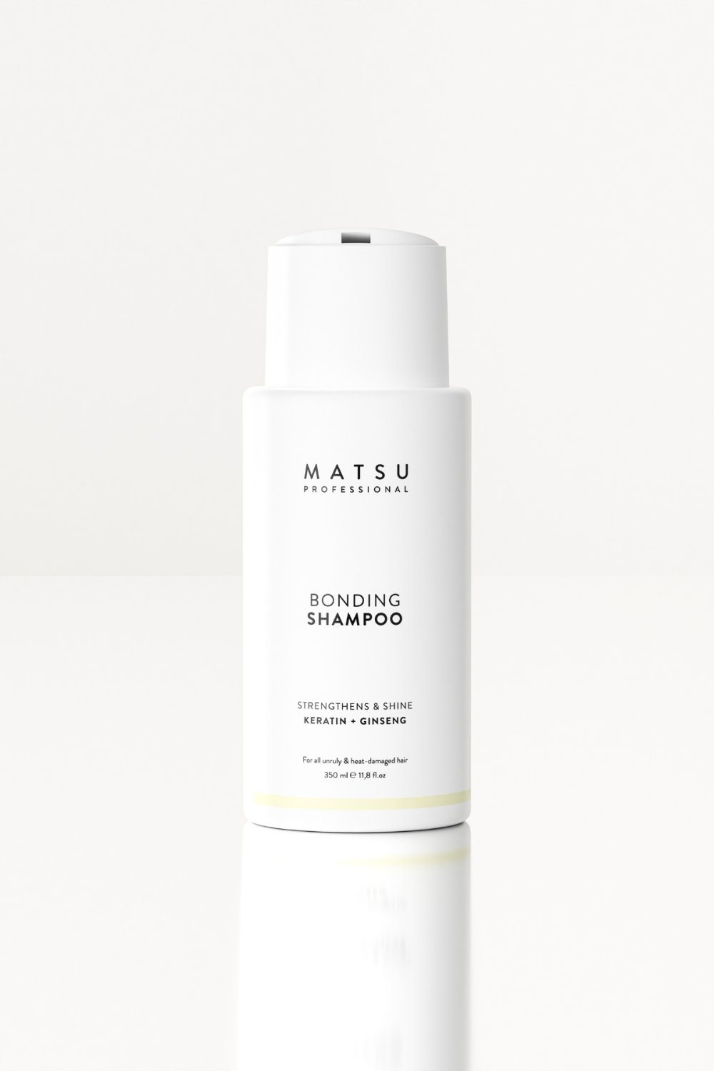 Matsu-Kabarıklık Karşıtı, Bağ Onarıcı, Güçlendirici Ve Pürüzsüzleştirici Bonding Saç Bakım Şampuanı 350 ml-Şampuan-1-Milagron.com