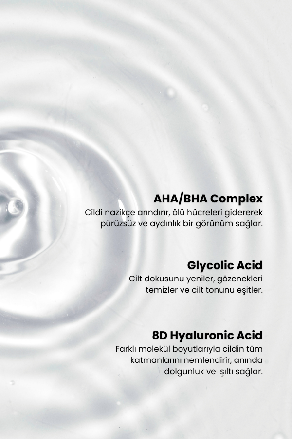 Marine Algae |Aha Bha Peeling Tonik %5 Glikolik Asit 100 Ml
