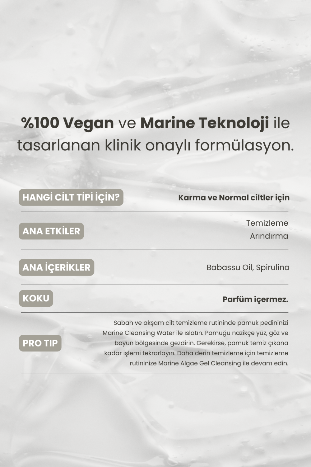Matsu-Marine Algae Arındırıcı Micellar Yüz Temizleme Suyu 250 ml-Yüz Temizleyici-4-Milagron.com