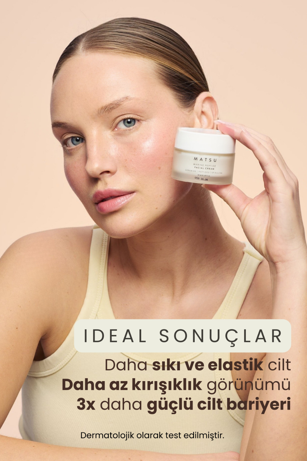 Matsu-Marine Algae Bariyer Onarıcı Ve Besleyici Peptit Yüz Kremi 50 ml-Yüz Kremi-2-Milagron.com