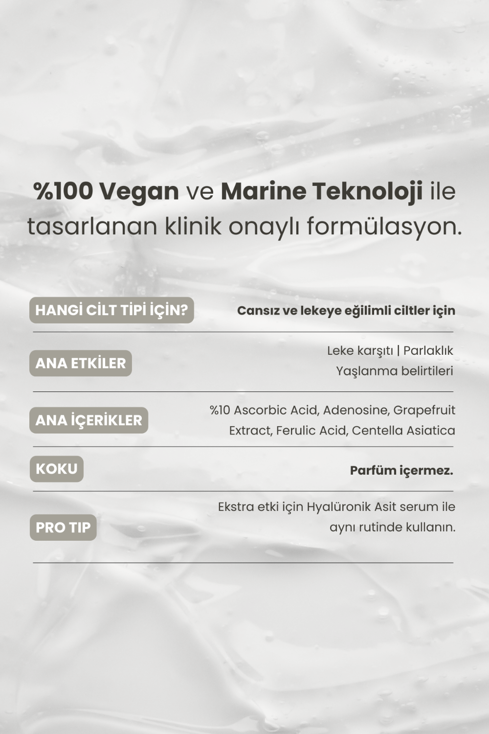 Matsu-Marine Algae Cilt Tonu Eşitleyici Ve Aydınlatıcı Vitamin C Serum 30 ml-Cilt Serumu-4-Milagron.com