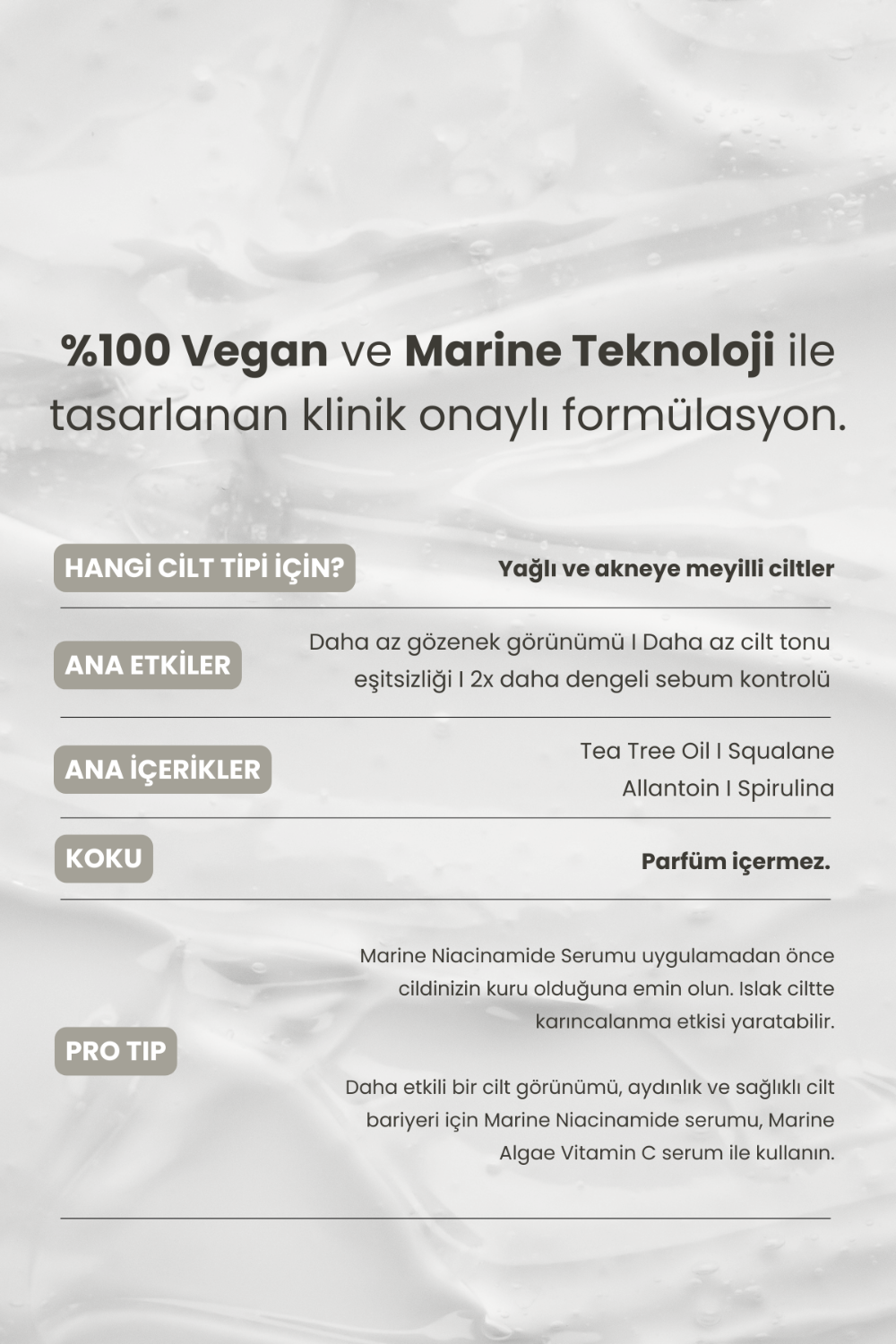 Matsu-Marine Niacinamide Dengeleyici Ve Pürüzsüzleştirici Serum 30 ml-Cilt Serumu-4-Milagron.com