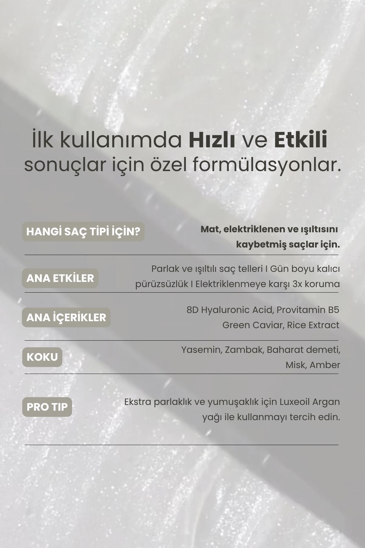 Matsu-Pop Gloss | Işıltı Ve Elektriklenme Karşıtı Jel Serum 8 D Hyaluronik Asit & B5 Vitamini-Durulanmayan Krem-5-Milagron.com