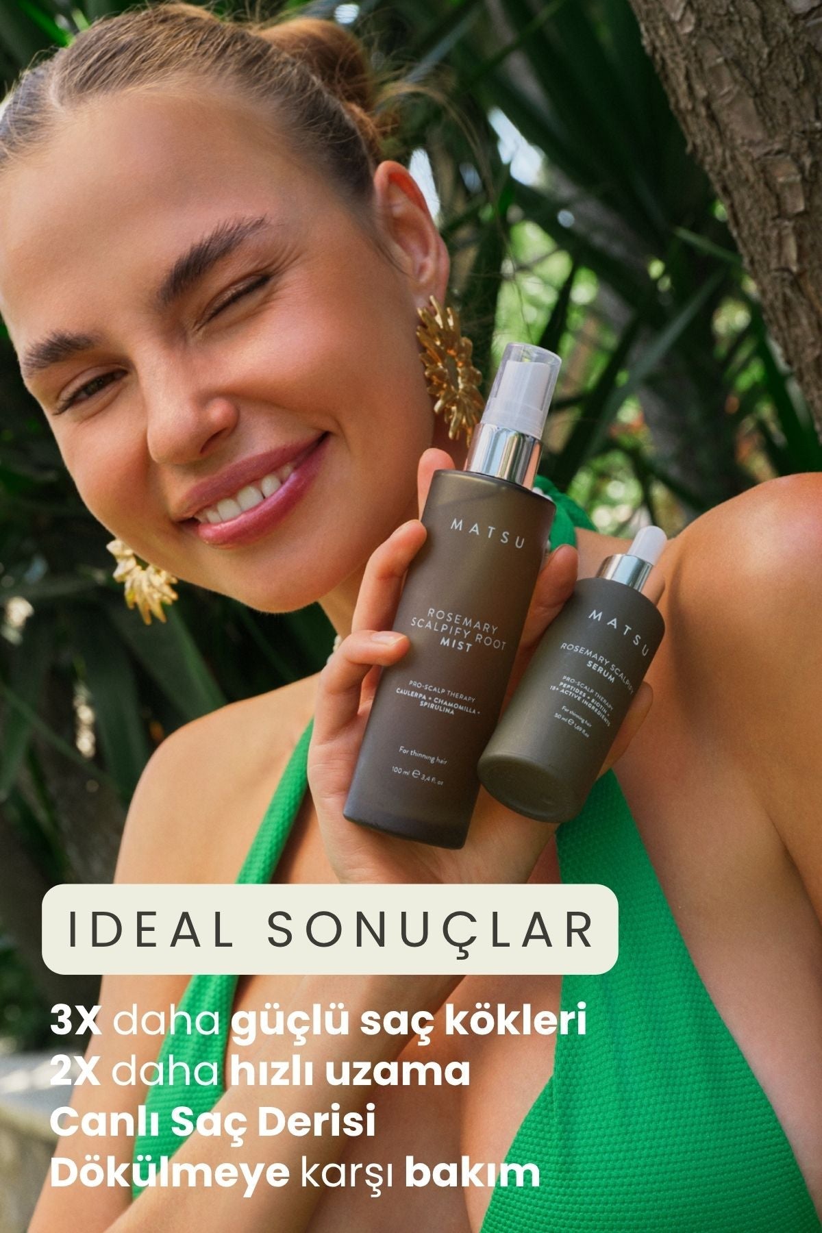 Matsu-Scalpify Saç Toniği | Dökülme Karşıtı & Hacim Destekleyici Biberiye + Spirulina + Vitamin Kompleksi-Saç Spreyi-2-Milagron.com