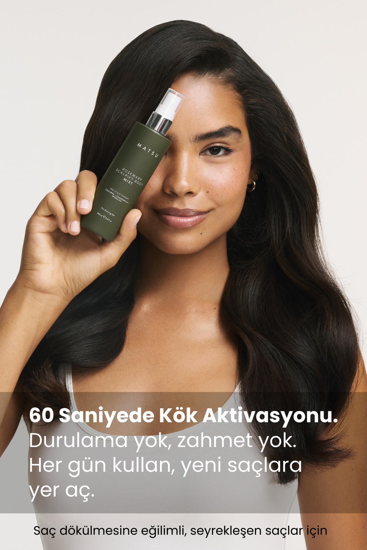 Scalpify Saç Toniği | Dökülme Karşıtı & Hacim Destekleyici Biberiye + Spirulina + Vitamin Kompleksi
