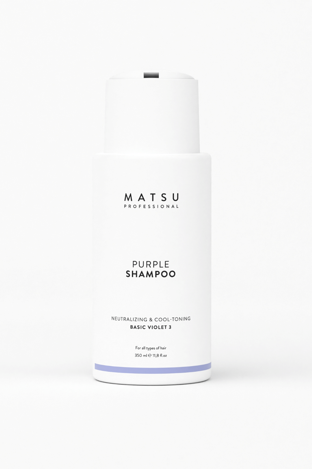 Matsu-Soğuk Sarı Ve Gri Saçlar Için Ton Eşitleyici Ve Nemlendirici Mor Şampuan 350 ml-Şampuan-1-Milagron.com