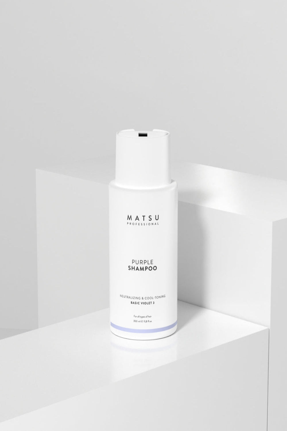 Matsu-Soğuk Sarı Ve Gri Saçlar Için Ton Eşitleyici Ve Nemlendirici Mor Şampuan 350 ml-Şampuan-4-Milagron.com