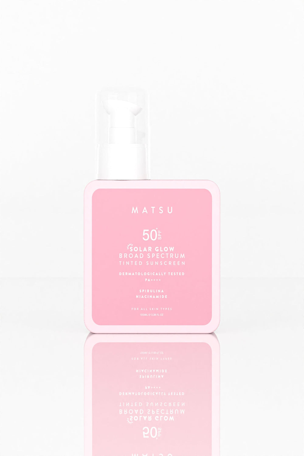 Matsu-Solar Glow Ton Eşitleyici Spf50+ Renkli Güneş Kremi 100 ml-Güneş kremi-1-Milagron.com