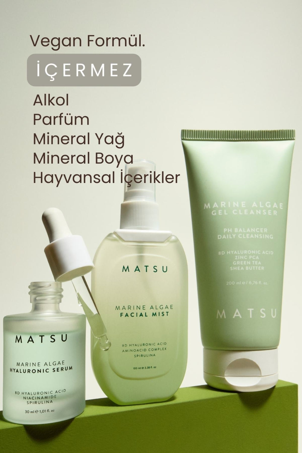 Matsu-Temizleyici Ve Nemlendirici Cilt Bakım Seti-Cilt Bakım Seti-5-Milagron.com