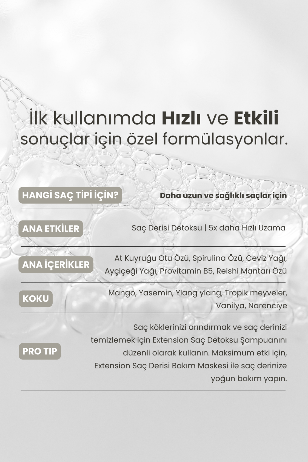 Matsu-Yavaş Uzayan Saçlar İçin Saç Derisini Güçlendiren Extension Hızlı Uzama Saç Bakım Şampuanı 350 ml-Şampuan-5-Milagron.com