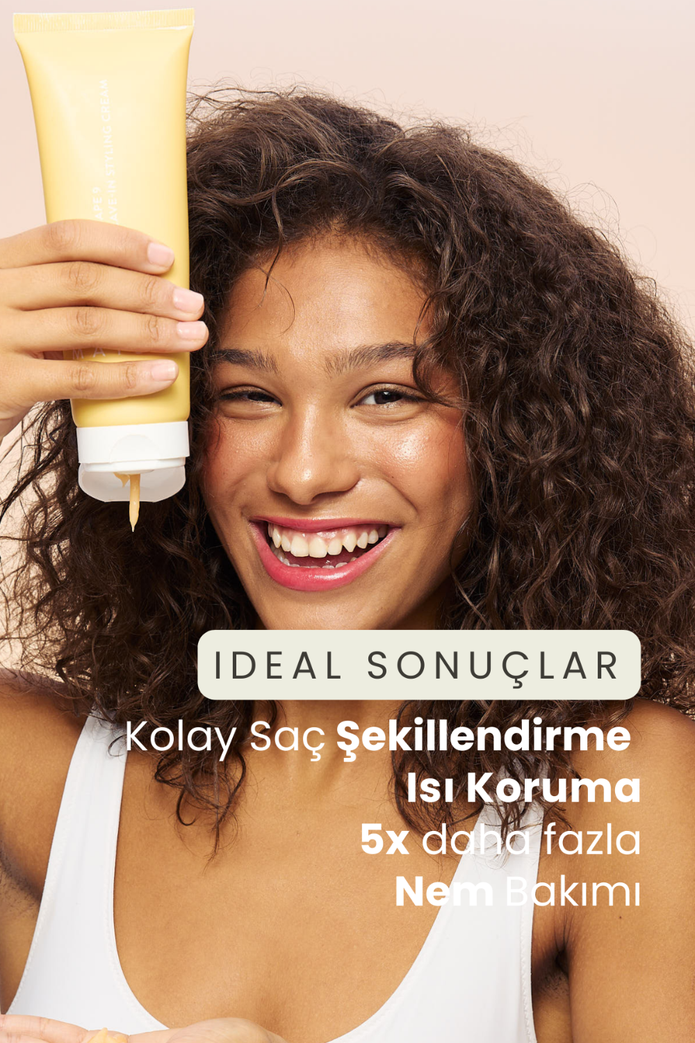 Matsu-Yoğun Nem Ve Kolay Şekillendirme Sağlayan Shape 9 Durulanmayan Bakım Kremi 100 ml-Saç Bakım Kremi-2-Milagron.com