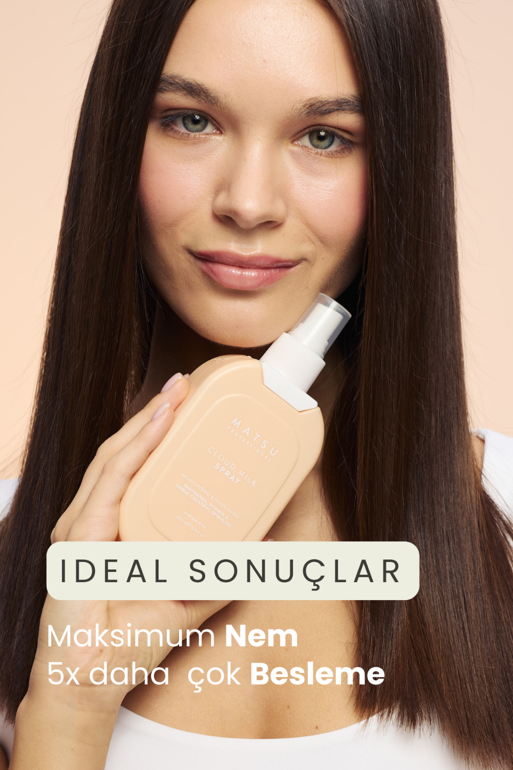 Matsu-Yoğun Nem Ve Kolay Tarama Sağlayan Cloud Milk Nem Bakım Spreyi 200 ml-Saç Spreyi-2-Milagron.com