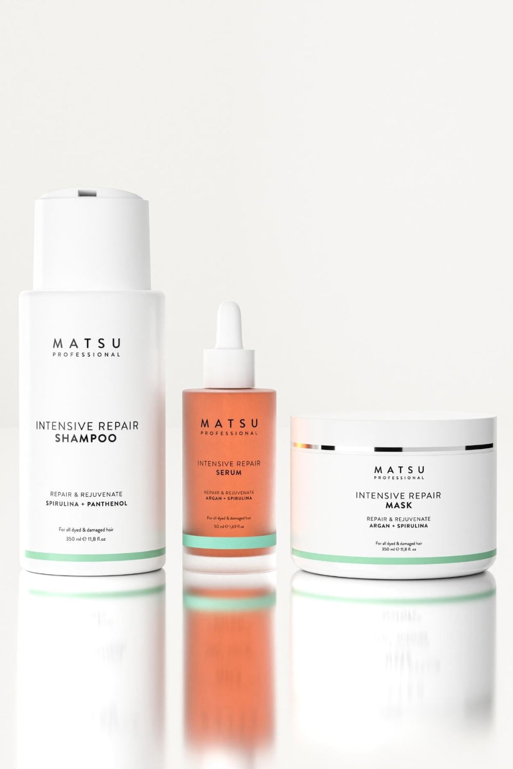Matsu-Yoğun Onarıcı Ve Yenileyici Saç Bakım Seti-Saç Bakım Seti-1-Milagron.com