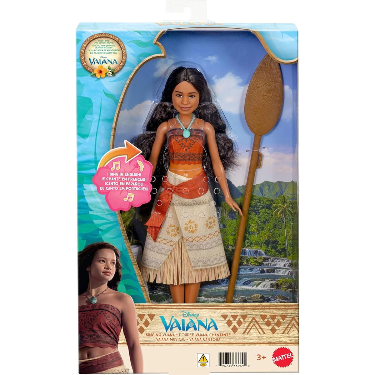 Jlp18 Disney Moana Live Action - Şarkı Söyleyen Bebek