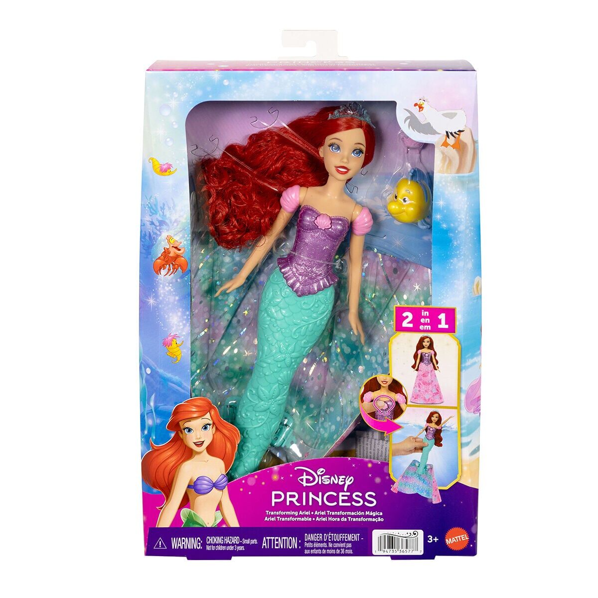 Jlk19 Disney Prenses Kıyafet Değişim Eğlencesi Ariel