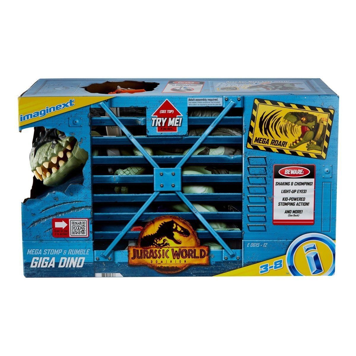 Mattel-Gwt22 Imaginext Jurassic World Gürleyen Dev Dinozor-Oyuncak-1-Milagron.com