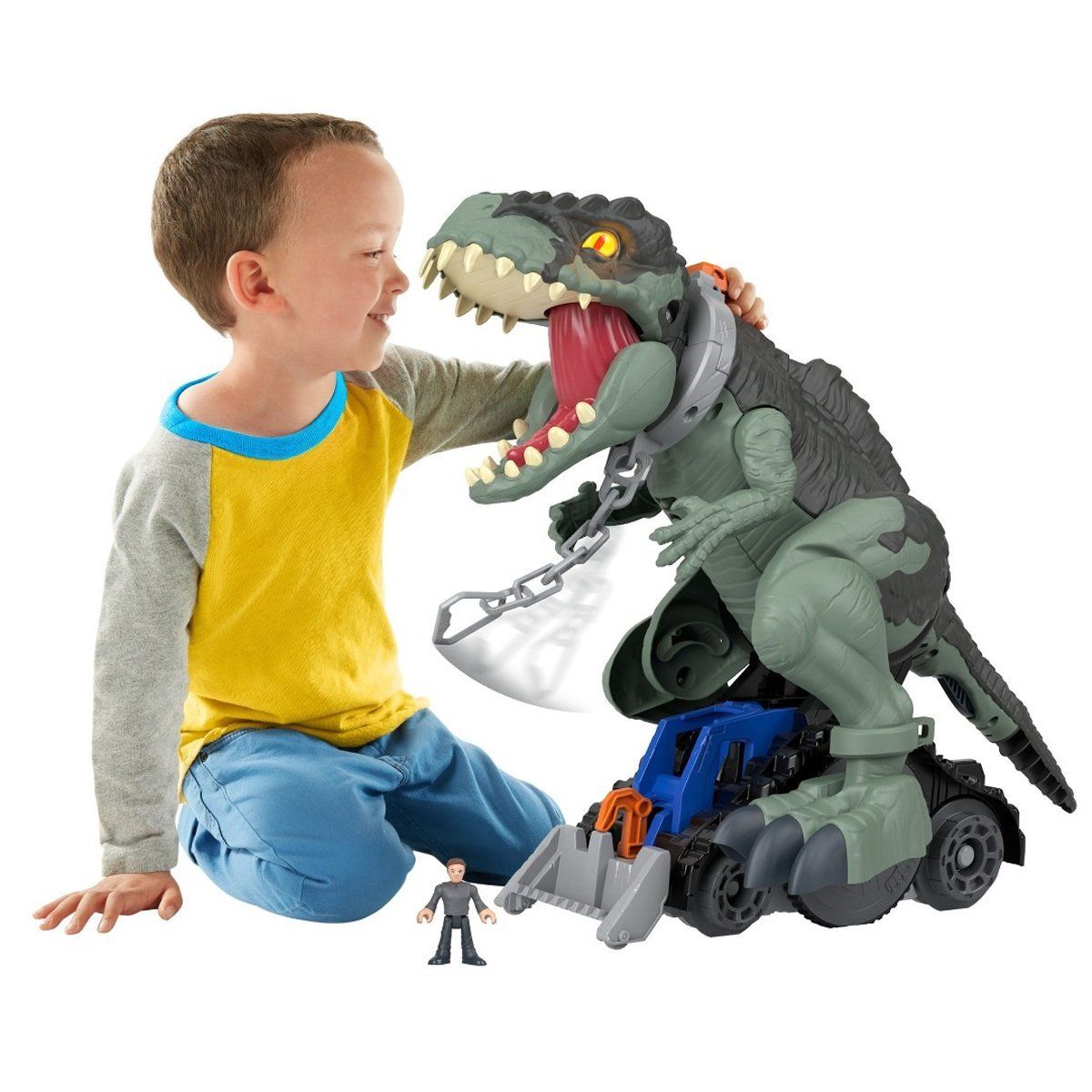 Mattel-Gwt22 Imaginext Jurassic World Gürleyen Dev Dinozor-Oyuncak-5-Milagron.com