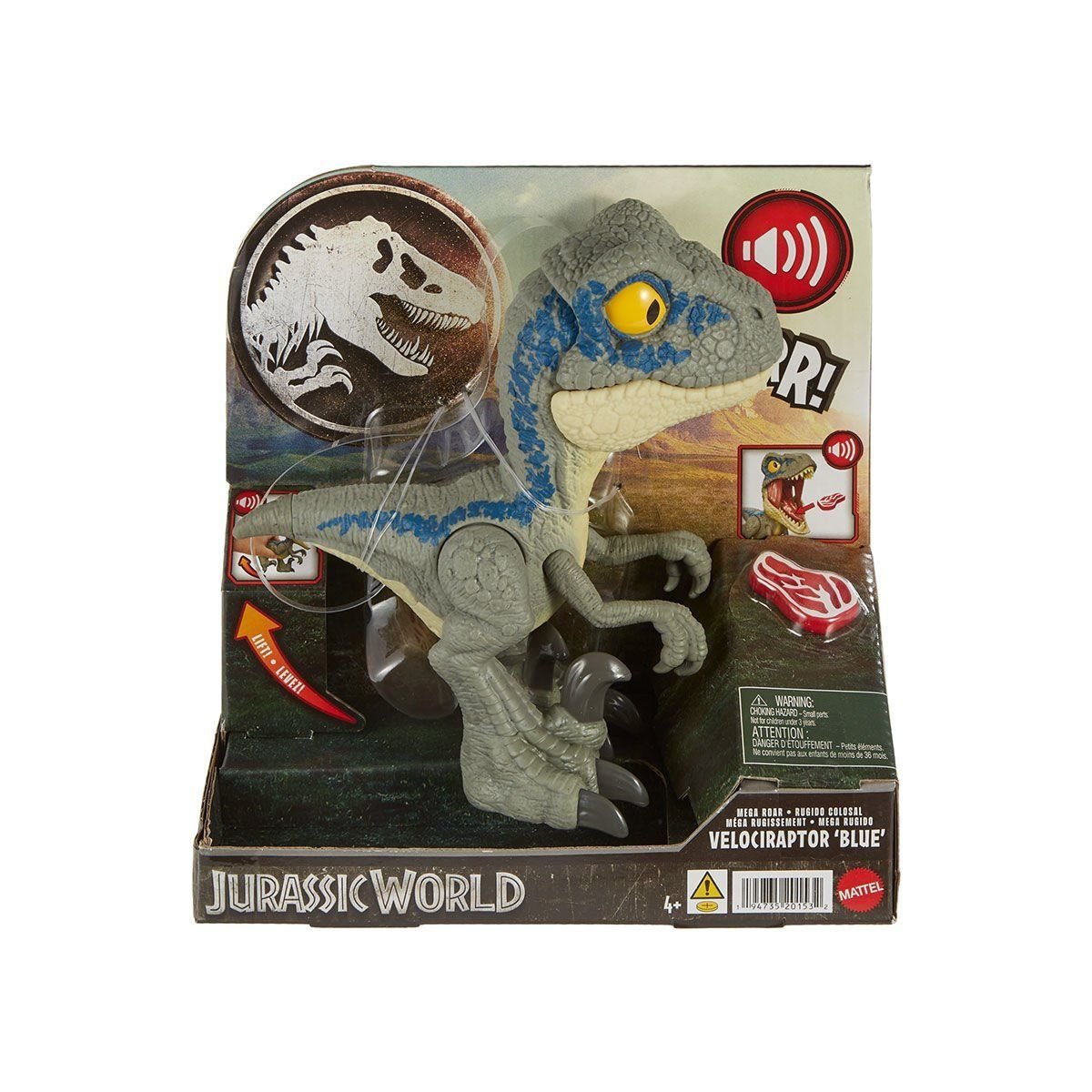 Mattel-Hvb44 Jurassic World Mega Kükreme Blue Figürü-Oyuncak-1-Milagron.com