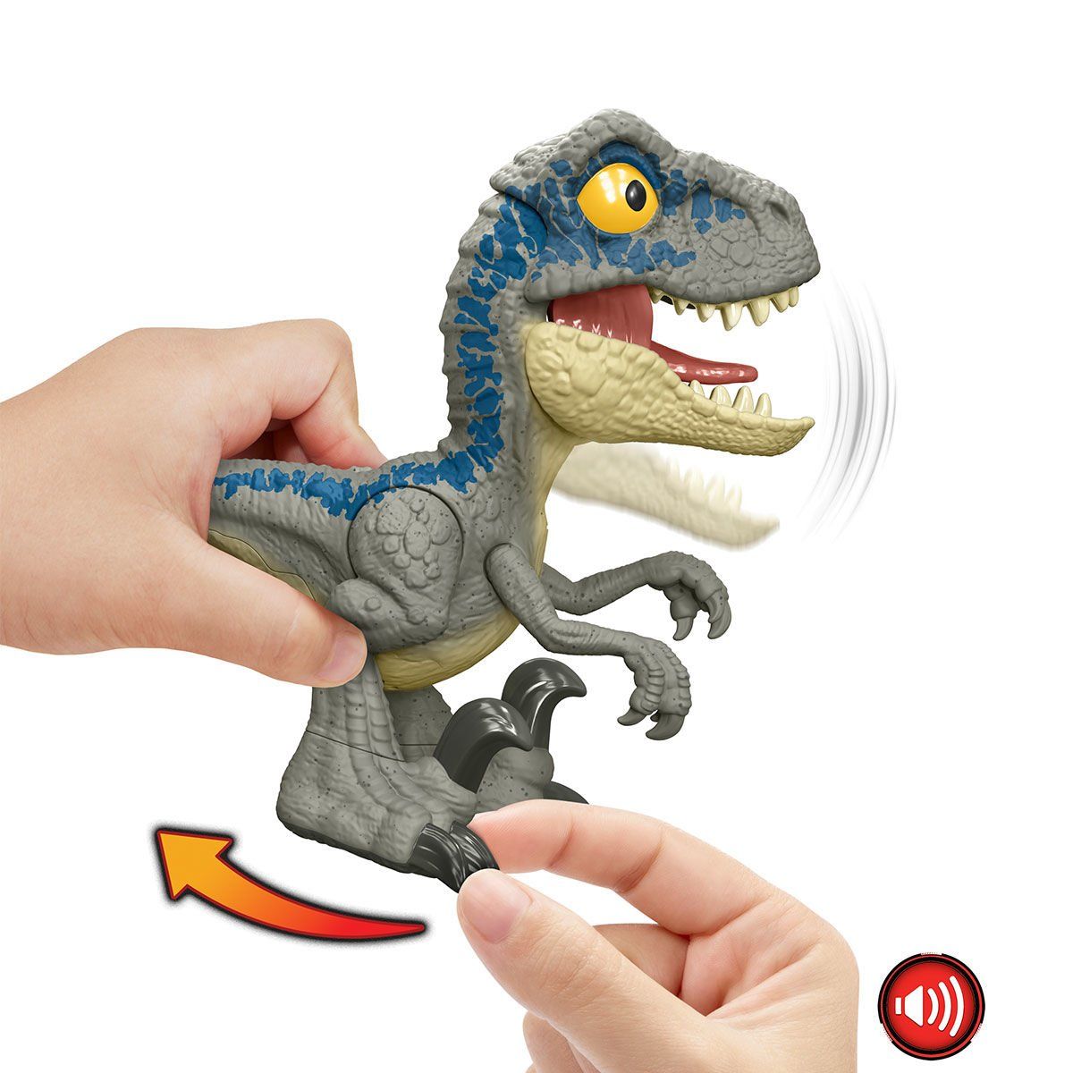 Mattel-Hvb44 Jurassic World Mega Kükreme Blue Figürü-Oyuncak-3-Milagron.com
