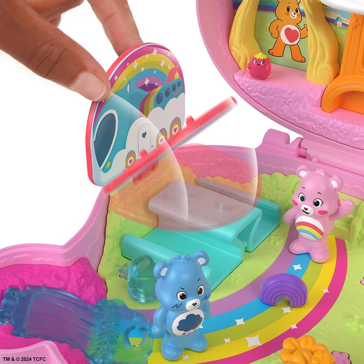 Jcc14 Polly Pocket - Care Bears Mikro Oyun Seti