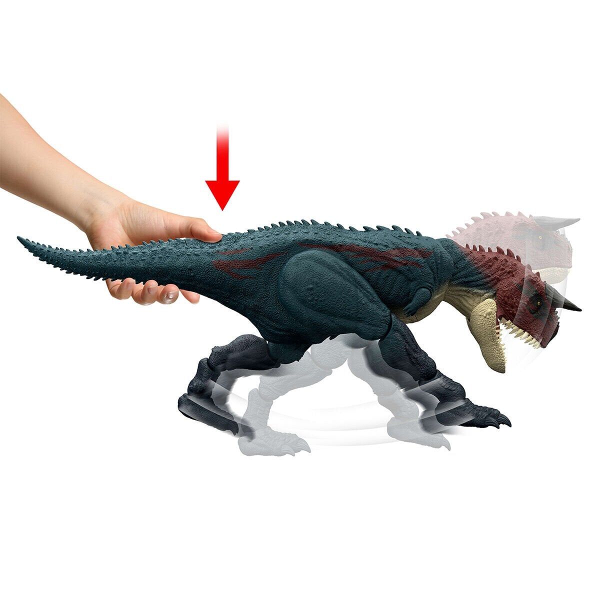 Jkg85 Jurassic World Carnotaurus Figürü
