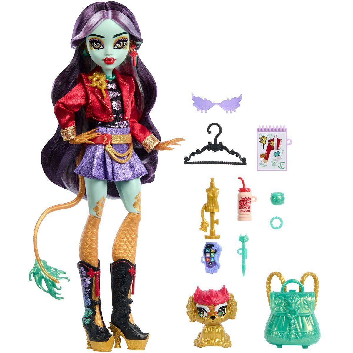 Hyv58 Monster High Jinafire Long