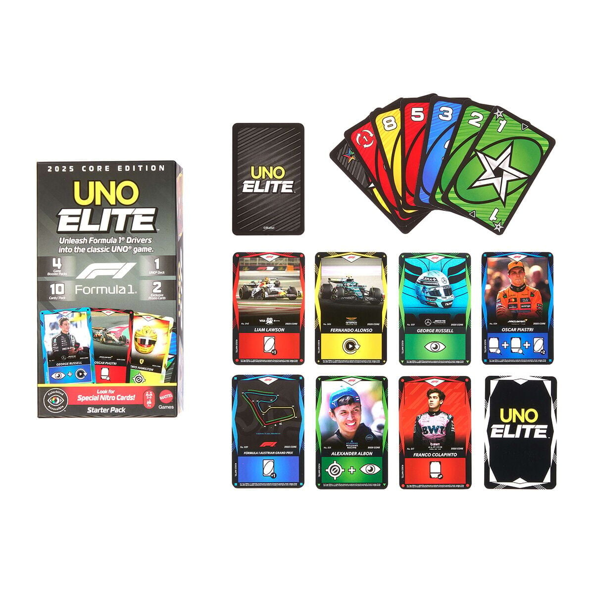 Jlv42 Uno Elite F1 Kartlar - Başlangıç Paketi