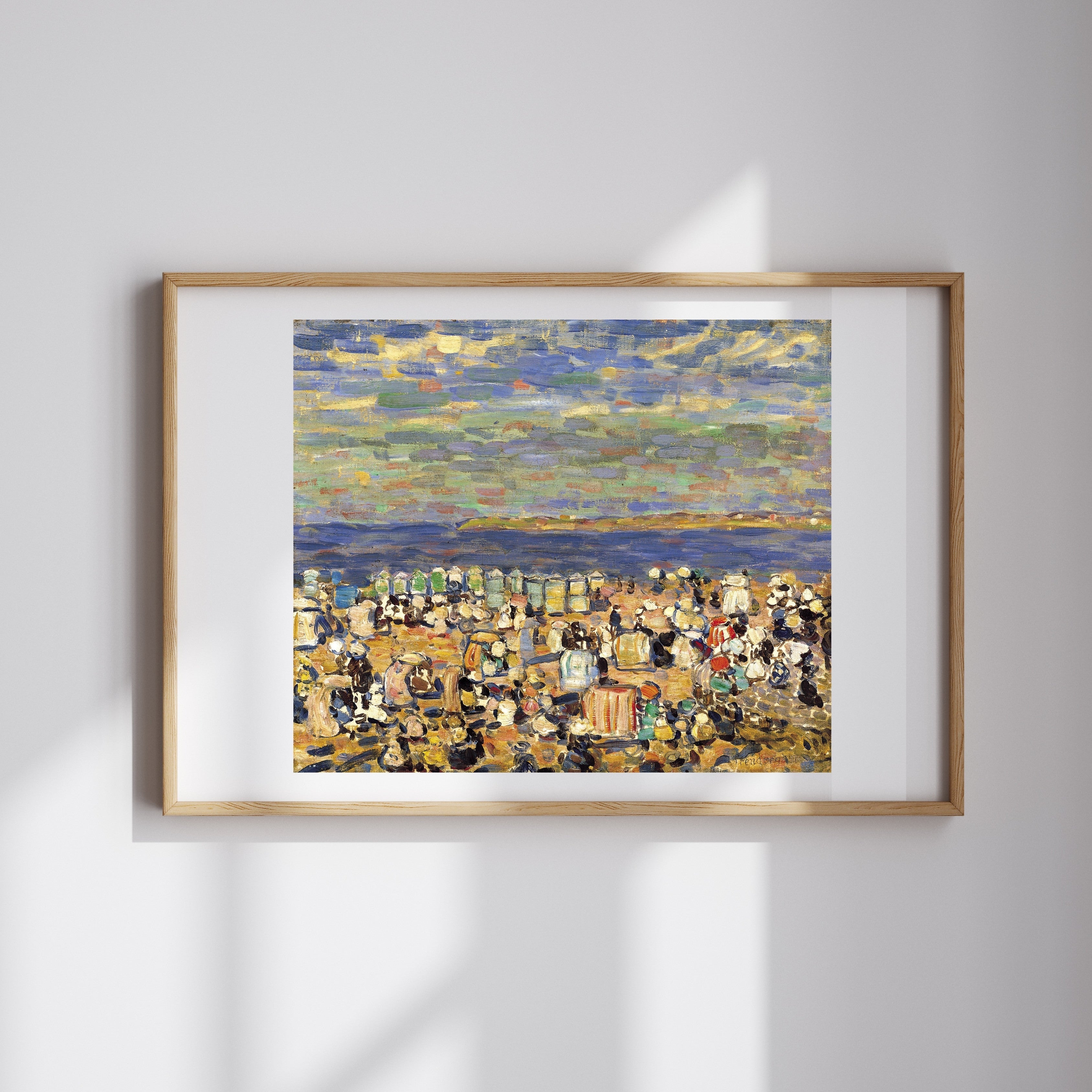 Maurice Prendergast - Saint-Malo Plajı