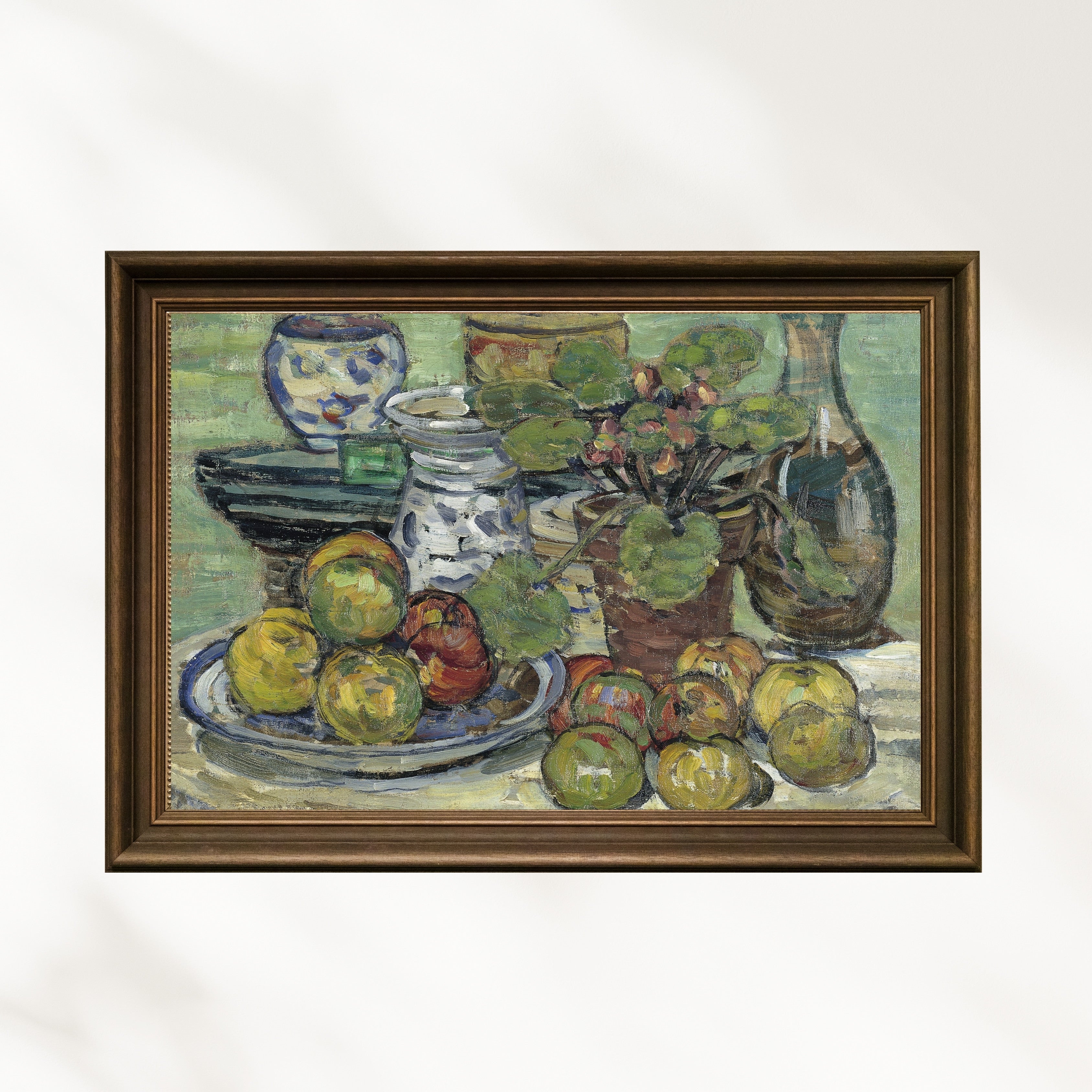 Maurice Prendergast - Elmalı Natürmort