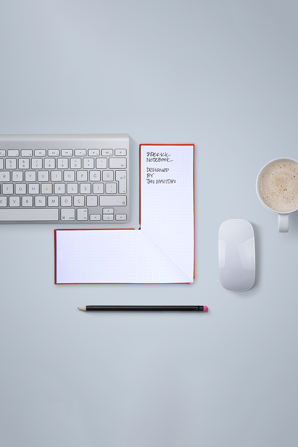 Mavitan Store-Sidekick Defter - Kırmızı-Defter-1-Milagron.com