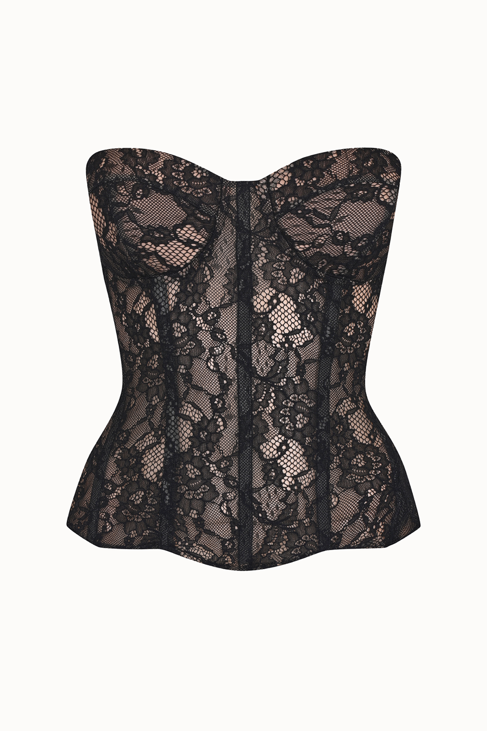 Dantel Korse Büstiyer - 0