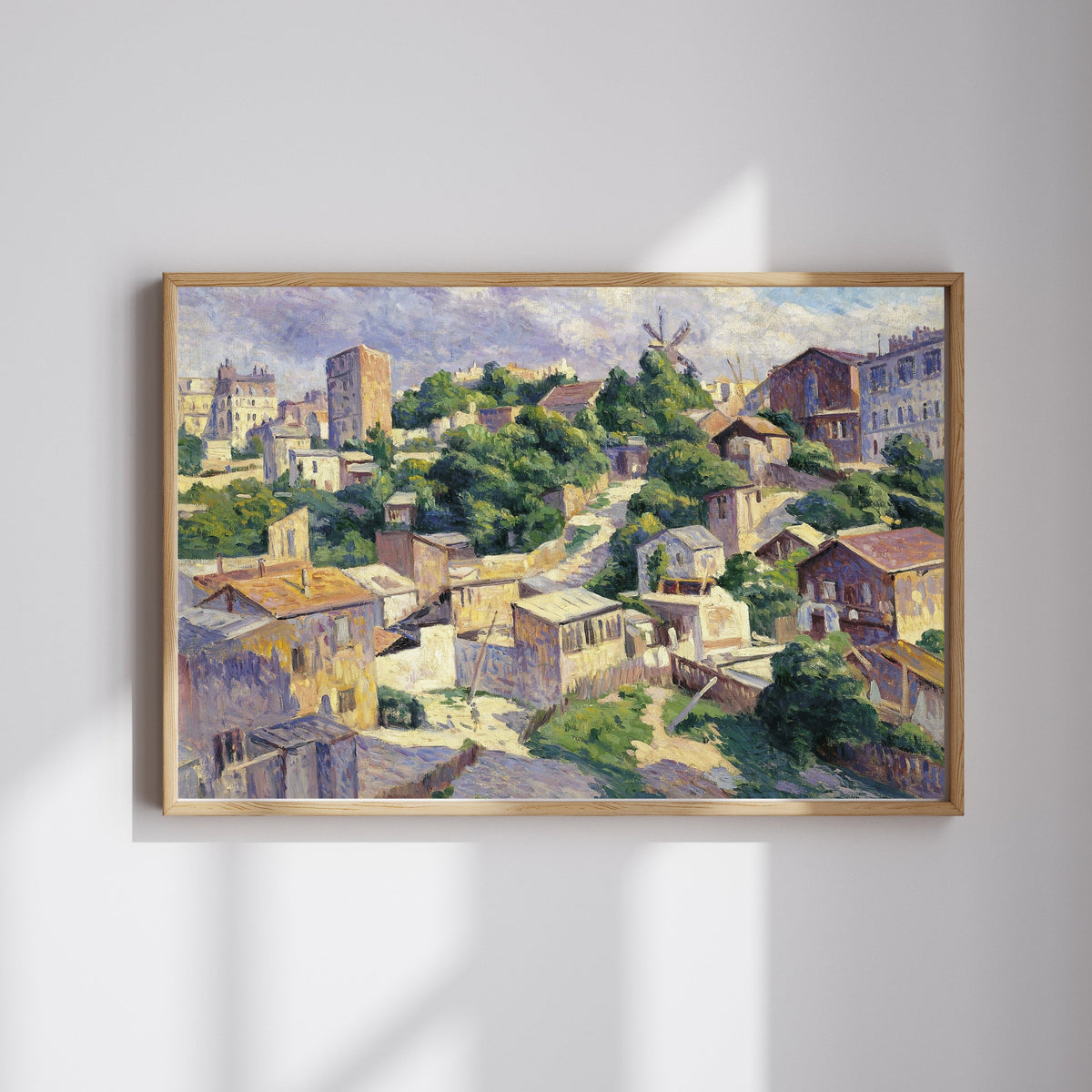 Maximilien Luce - Montmartre’Da Çalılık