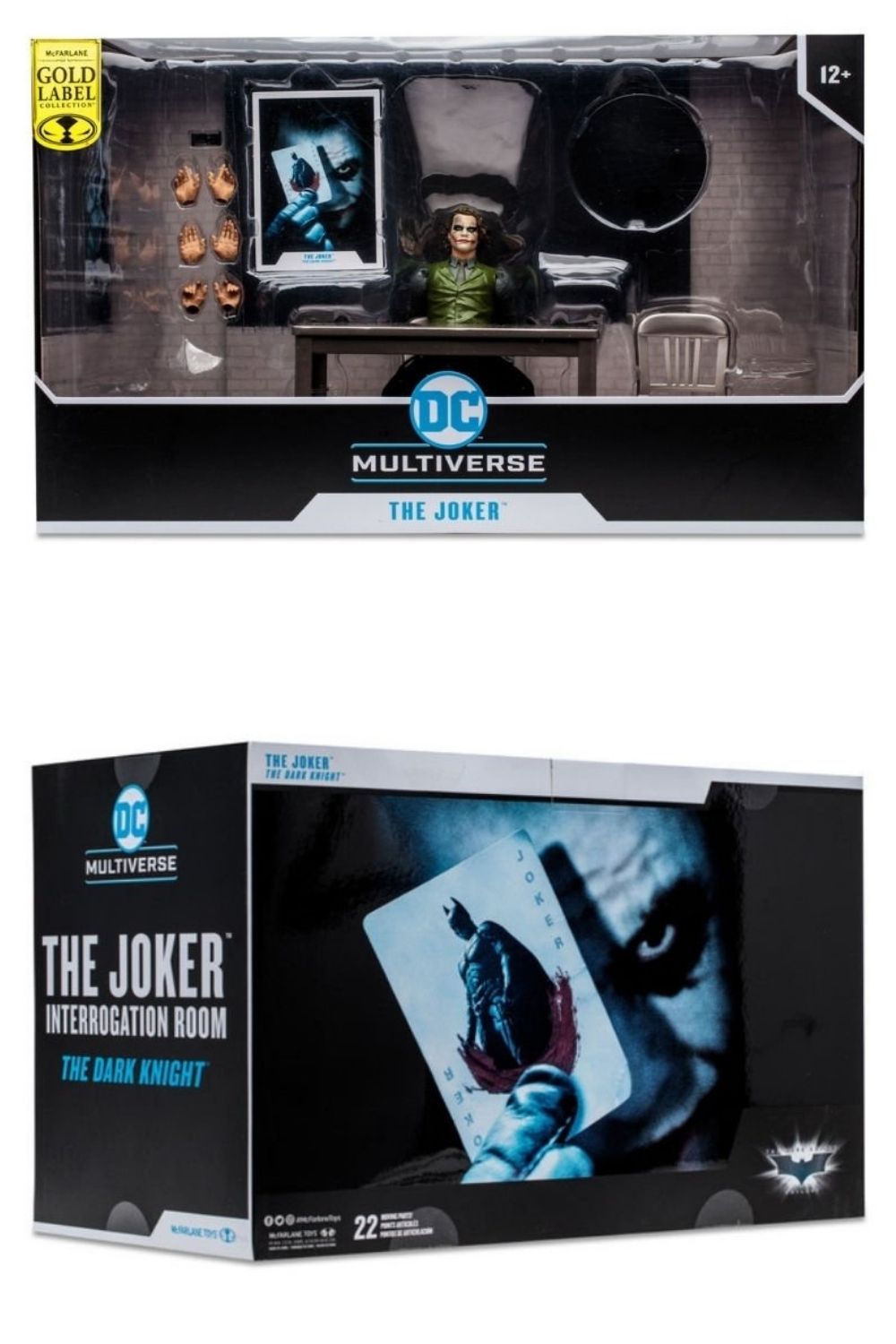 McFarlane Toys-Batman: The Dark Night - The Joker Interrogation Room Gold Label Figür Seti-Figürler-5-Milagron.com