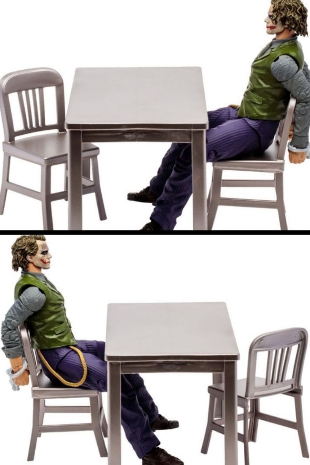 McFarlane Toys-Batman: The Dark Night - The Joker Interrogation Room Gold Label Figür Seti-Figürler-6-Milagron.com