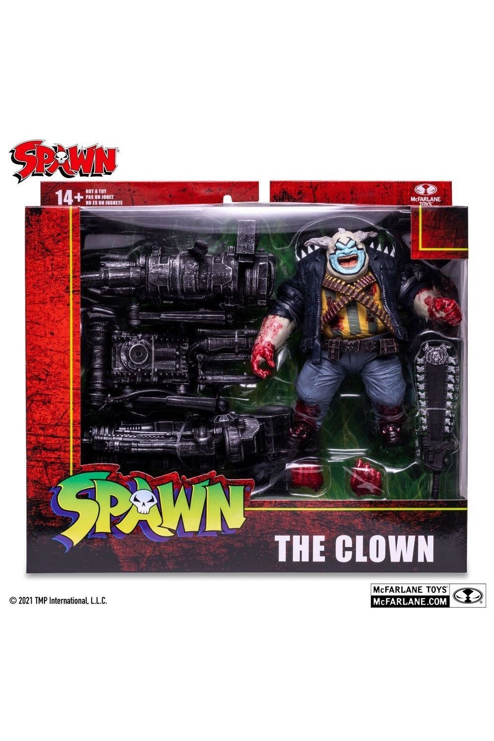 McFarlane Toys-Clown Bloody Deluxe Aksiyon Figür Seti Spawn-Figürler-6-Milagron.com