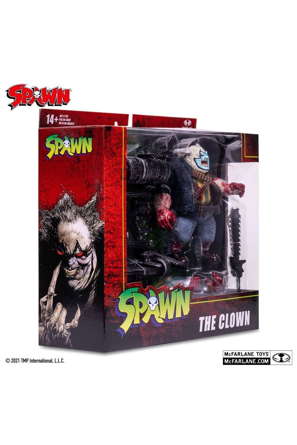 McFarlane Toys-Clown Bloody Deluxe Aksiyon Figür Seti Spawn-Figürler-7-Milagron.com
