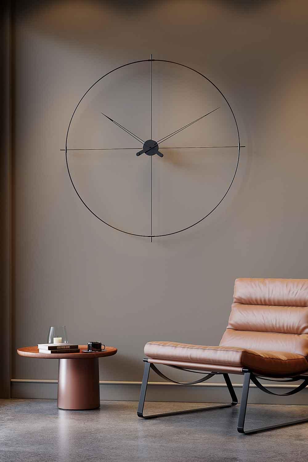 Mclocks-Eternal 110 Siyah Dekoratif duvar saati-Duvar Saati-1-Milagron.com