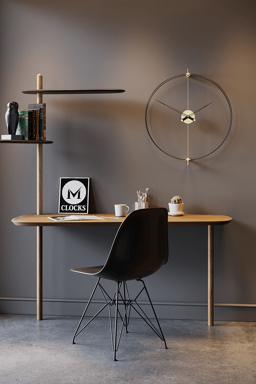 Mclocks-Mclocks Timless simple 60 Dekoratif duvar saati-Duvar Saati-1-Milagron.com