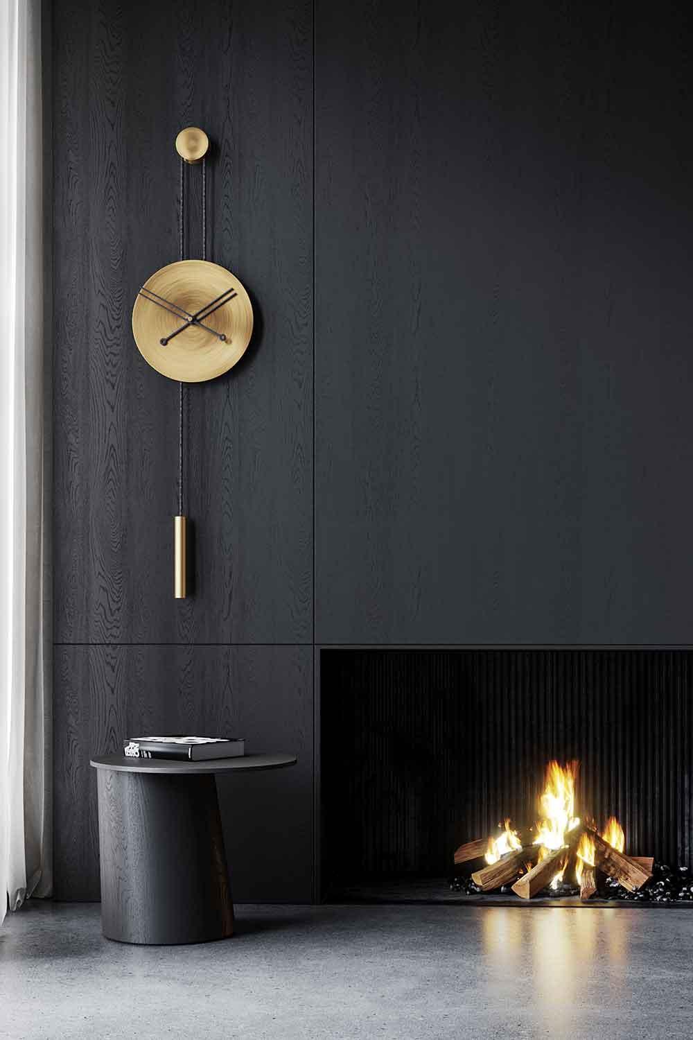 Mclocks-Serenity 30 antik gold Dekoratif duvar saati-Duvar Saati-1-Milagron.com