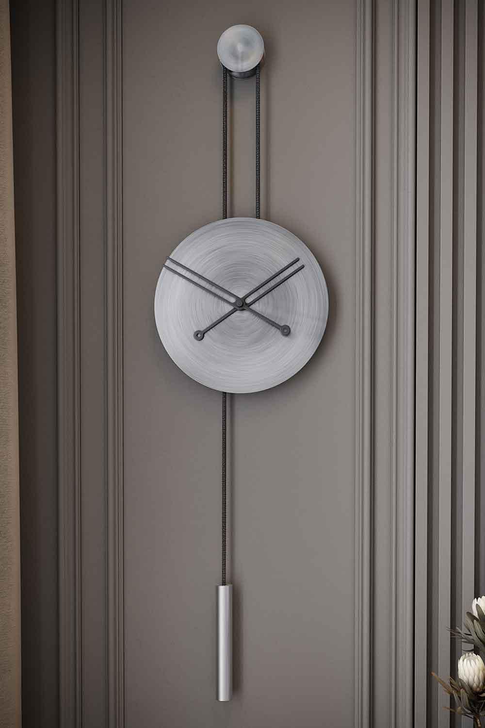 Mclocks-Serenity 30 antik krom Dekoratif duvar saati-Duvar Saati-2-Milagron.com