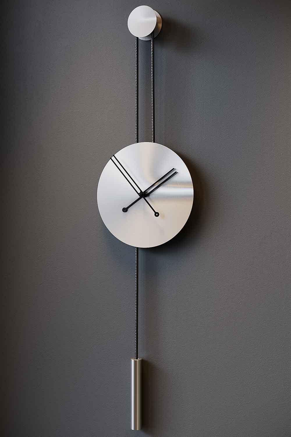 Mclocks-Serenity 30 krom Dekoratif duvar saati-Duvar Saati-2-Milagron.com