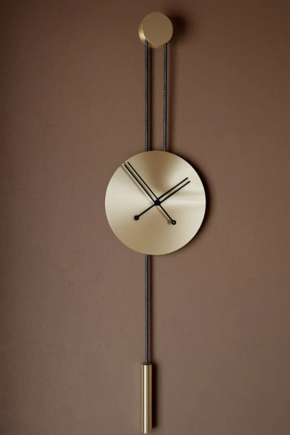 Mclocks-Serenity 30 mat gold Dekoratif duvar saati-Duvar Saati-1-Milagron.com