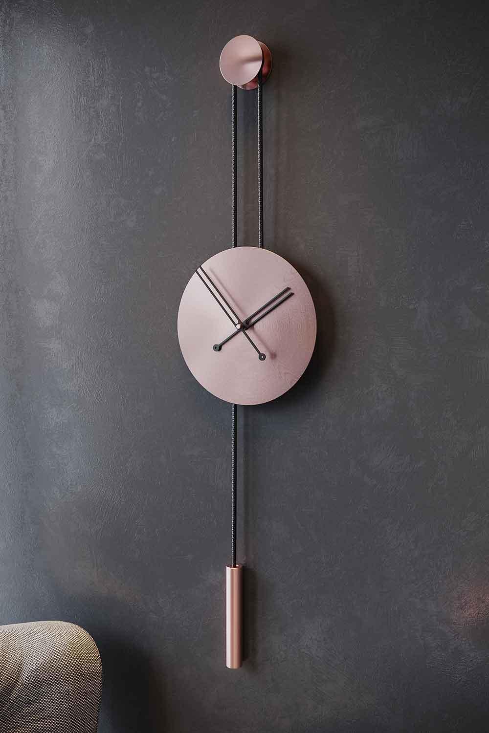 Mclocks-Serenity 30 rose gold Dekoratif duvar saati-Duvar Saati-2-Milagron.com