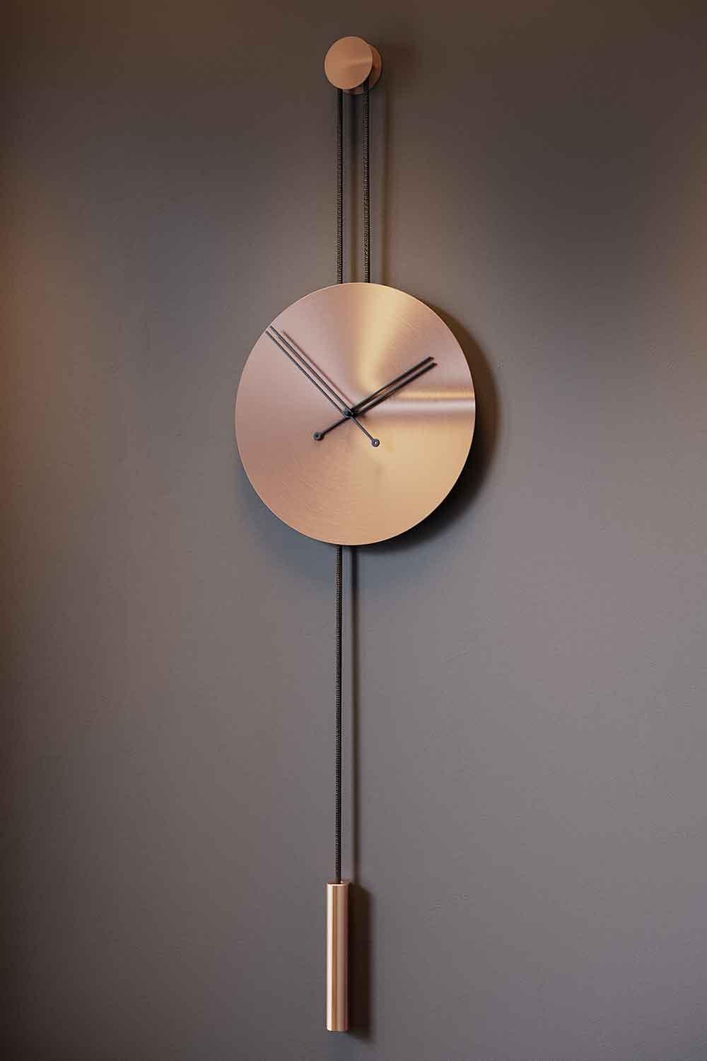 Mclocks-Serenity 45 rose gold Dekoratif duvar saati-Duvar Saati-2-Milagron.com