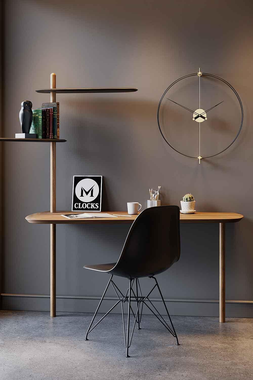 Mclocks-Timeles simple 60 Dekoratif duvar saati-Duvar Saati-1-Milagron.com